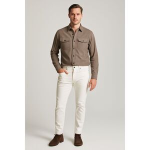 TODD SNYDER White Slim Fit 100% Cotton Denim Jeans Pants  Mens Size 28